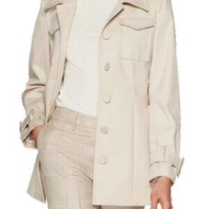 Suistudio Women's Trench Coat Tan